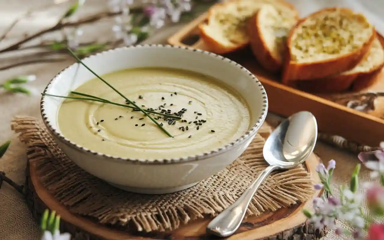 Kohlrabi Suppe begeistert mit satter Cremigkeit
