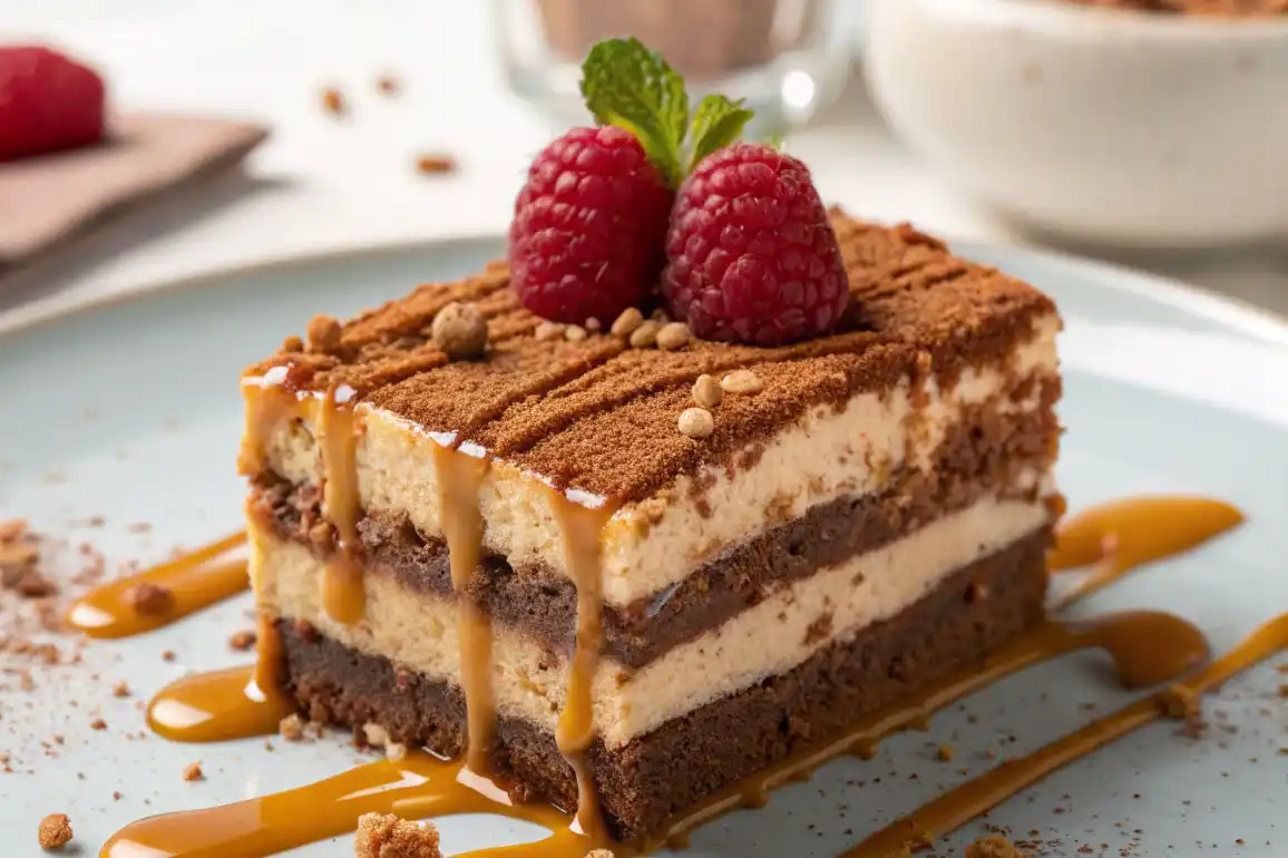 Biscoff Spekulatius Tiramisu in Dessertglas, cremig und lecker